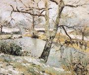 Camille Pissarro, Winter scenery
